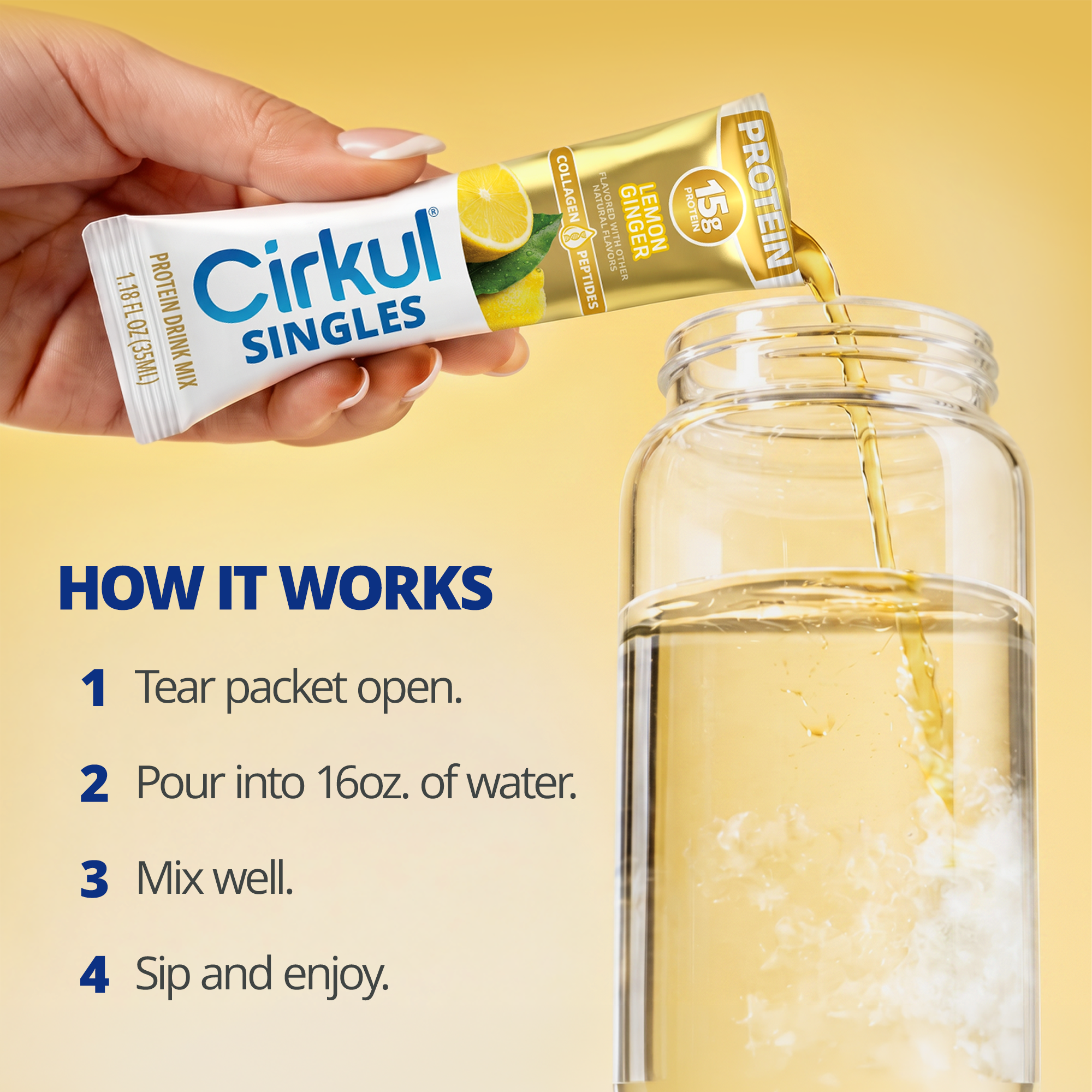 Protein Lemon Ginger 6-Pack - Image 2